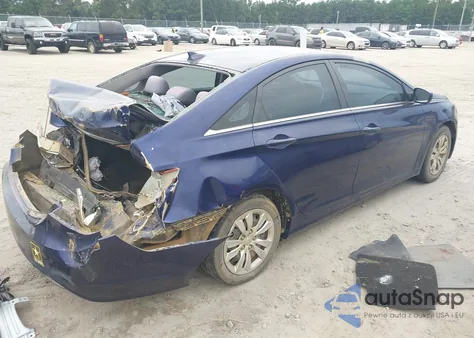 2012 Hyundai Sonata Gls из США, поврежденный, VIN 5NPEB4AC9CH349245